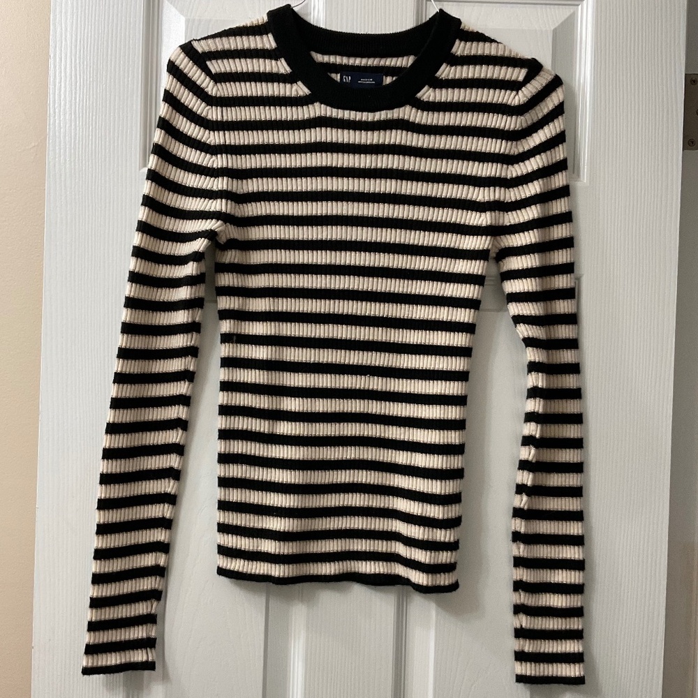 Gap stripe sweater, women’s medium